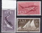 Ifni 1958 fauna marina MI 178-180 MNH