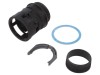 Conector Final Drept PMA PMAFIX VNV, Poliamidă 6, IP68, PG36, Negru, -40...105&deg;C