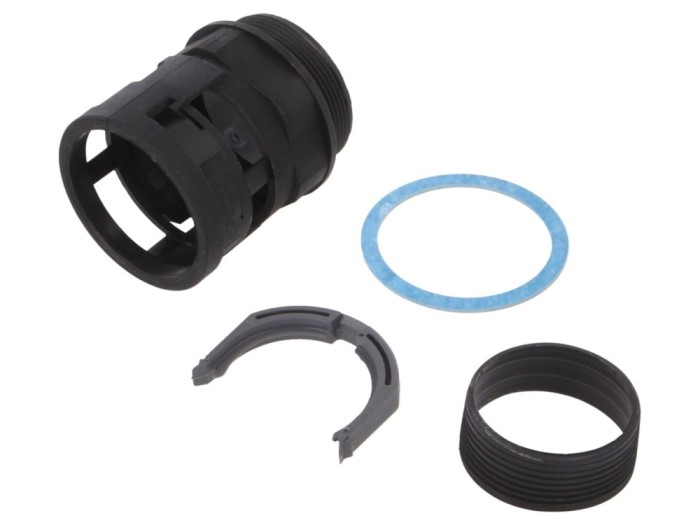 Conector final drept IP68 poliamidă 6