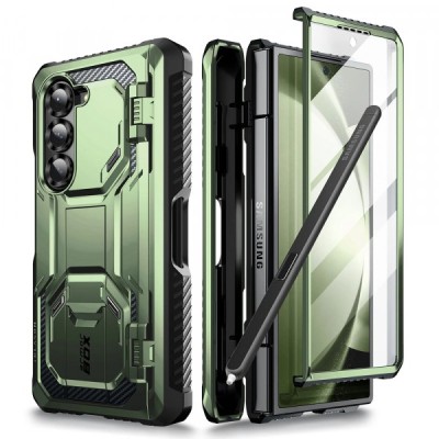 Husa pentru Samsung Galaxy Z Fold6 F956, i-Blason, ArmorBox, Verde foto