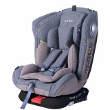 Scaun auto copil 2 In 1 King 411 Isofix ECE R44/04, 0-36 kg - Gri/Roz PET44441118, Petex