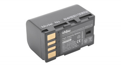 Baterie VHBW pentru camera JVC BN-VF808, BN-VF808U, BN-VF815, BN-VF815U - 1400mAh, 7.2V, Li-ion foto
