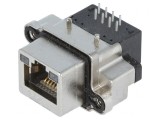 Soclu RJ45 IP68 pentru panou 90&deg;