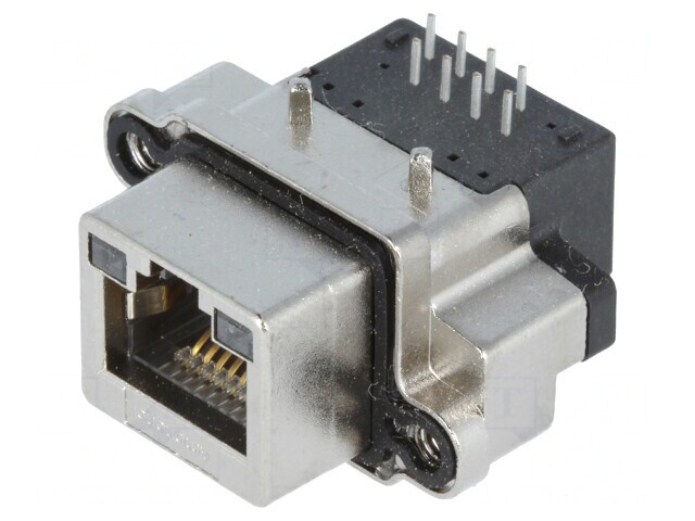 Soclu RJ45 IP68 pentru panou 90&deg;