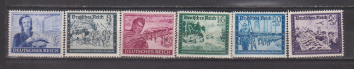 GERMANIA DEUTSCHES REICH 1944 MI. 888-893 MNH
