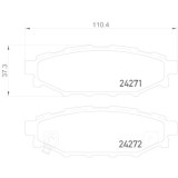 Placute frana Subaru Brz, Forester (Sg), Forester (Sh), Forester (Sj), Impreza Liftback (Gp), Impreza Liftback (Gr, Impreza Saloon (Ge, Impreza Sedan
