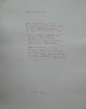 Manuscris de expozitie scris olograf de poeta Maria Banus poezia Iubesc aceasta lume