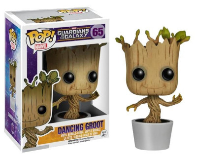 Guardians of the Galaxy POP! Vinyl Bobble-Head Dancing Groot 10 cm foto