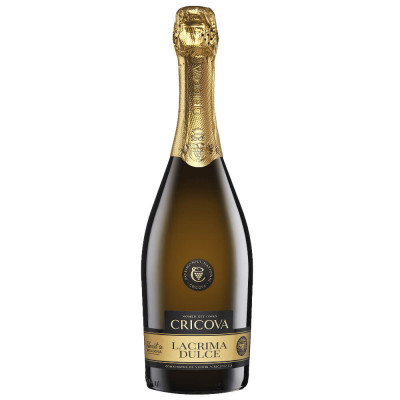 Vin Spumant Alb Muscat Cricova Lacrima Dulce, 0.75l, Alcool 10.5%, Vin Spumant, Vin Alb Spumant, Vin Muscat Spumant, Vin Alb Cricova, Vin Spumant Cric foto