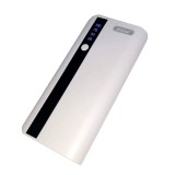 Baterie Externa Andowl T67, 10000mAh, Afisaj LED, USB, Lanterna, Alba