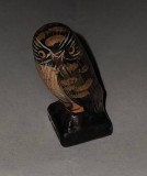 CY - Bibelou minion BUFNITA din ceramica / 4 cm (H) 10 g / gol la interior / fara marcaje / Stare!