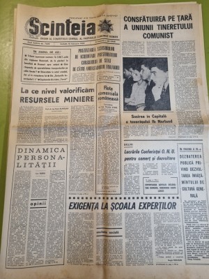 scanteia 10 februarie 1968-flota comerciala romaneasca,policlinica la ploiesti foto