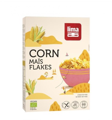 Fulgi de Porumb Bio Lima 375gr foto