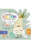 Portia de culoare: Fructe si legume - Carte de colorat cu rime - Editura DPH