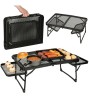 Masa pliabila pentru camping 87 x 60 x 40/27cm, Ideal pentru gradina sau terasa