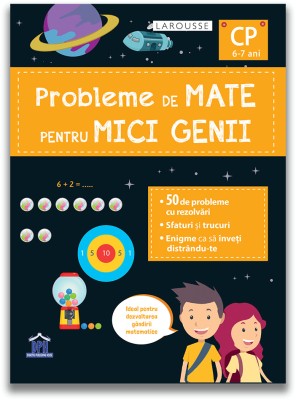 Probleme De Mate Pentru Mici Genii - Clasa Pregatitoare 6-7 Ani, - Editura DPH foto