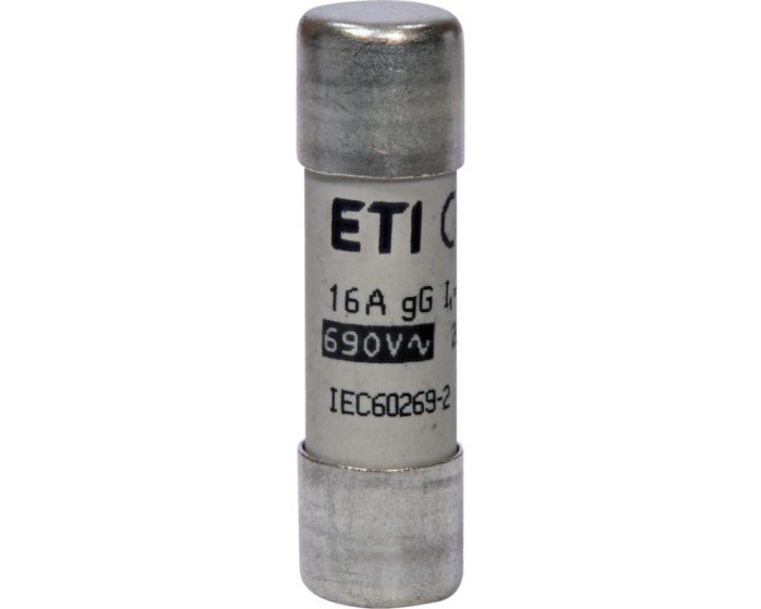 Siguranta fuzibila cilindrica 16A CH14X51 gG 690V Eti 002651030