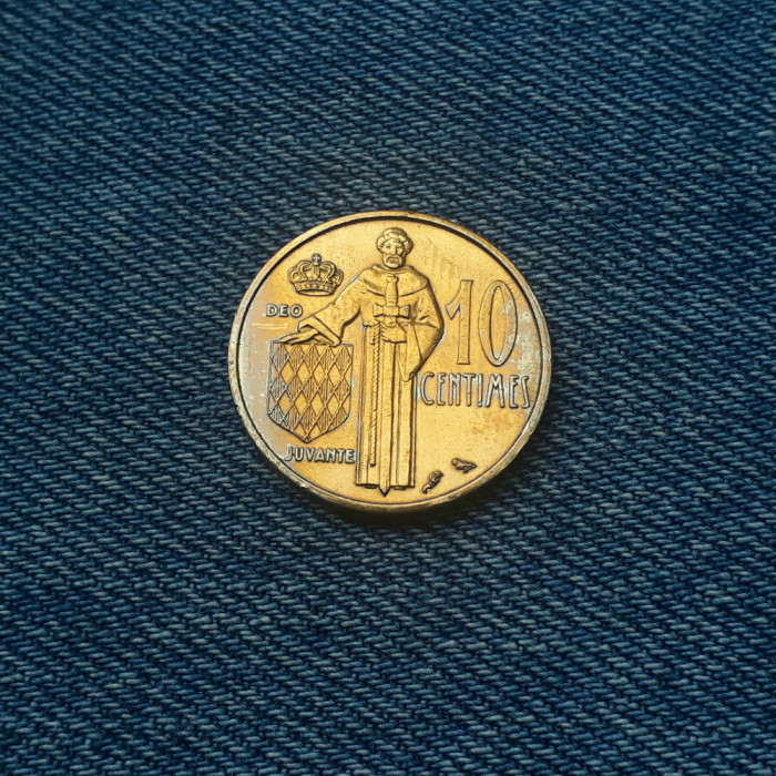 10 Centimes 1962 Monaco