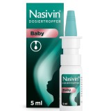 Spray Nazal pentru Copii, P&amp;amp;G, Nasivin Baby, Adjuvant in Inflamatia Tractului Respirator Superior, 5ml