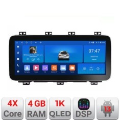 Navigatie Toyota Auris 2013-2017 Edotec 4+64 12.3 inch Incell 1K android Wifi 5Ghz gps internet Kit-auris15+kit-toyota-universal CarStore Technology