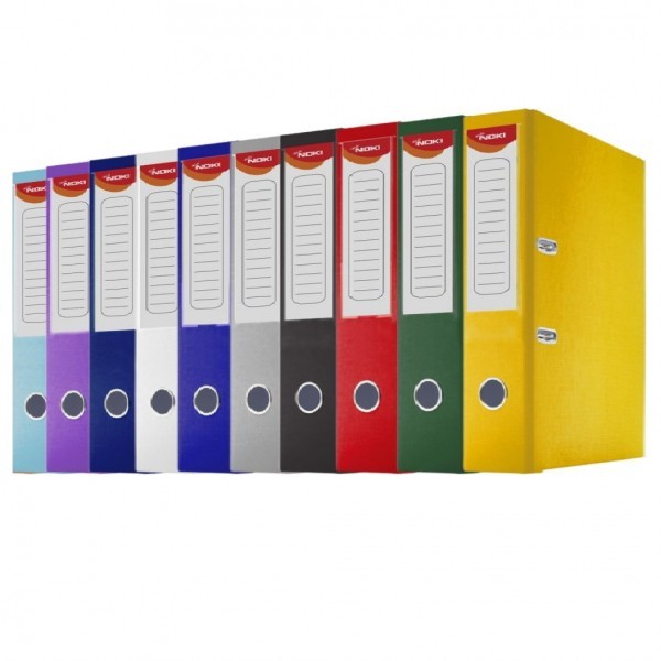 Set 10 Bibliorafturi A4 7cm Portret Colorate 10x NOKI AGD