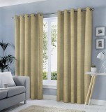 Draperie tip tesatura in cu inele auriu antic, Madison, 150x210 cm, densitate 700 g/ml, Telma, 1 buc