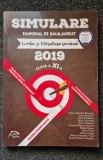 SIMULARE BACALAUREAT LIMBA SI LITERATURA ROMANA CLASA A XI-A - 2019 Romonti