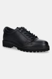 HUGO pantofi de piele Draven culoarea negru, 50552707