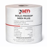 Cumpara ieftin Rola Prosop Midi Plus, 75m, 2 Straturi, 100% Celuloza