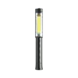 Lanterna, lampa de lucru tip stilou cu magnet LED 3W alb/rosu