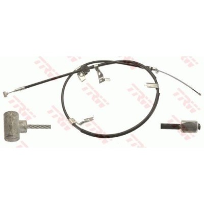 Cablu frana mana Fiat Sedici (189) 06.06-10.14; Suzuki Sx4 (Ey Gy) 06.06-, Sx4 Saloon (Gy Rw) 10.07-, Spate, Dreapta, TRW foto
