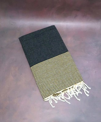 Prosop Plajă Fouta | Tunis | Dark Gold 200 x 100 cm foto