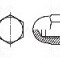 Piulita M4, poliamida, pas filet 0,7, BOSSARD - 1400630