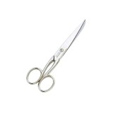 Foarfeca de cusaturi de uz casnic si profesional din otel carbon fin placat cu nichel, manere egale, Premax, colectia Omnia, 15cm (6&quot;)