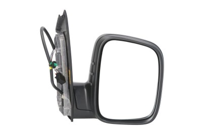 Oglinda exterioara Volkswagen Caddy Iii/Life (2k), 03.2004-06.2015; Caddy 3 (2k), 06.2015- Bus, Furgon, Dreapta, reglare electrica; grunduita; incalz foto