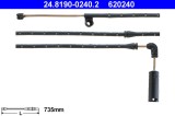 Senzor Avertizare Uzura Placute Frana ATE 24.8190-0240.2 BMW X3