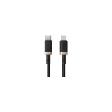 Cablu alimentare si date Baseus P10377803U01-00 Dura Fast Charging /Data USB Type-C la USB Type-C 100W certificat 1m galben+negr