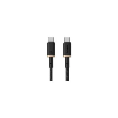 Cablu alimentare si date Baseus P10377803U01-00 Dura Fast Charging /Data USB Type-C la USB Type-C 100W certificat 1m galben+negr foto