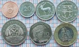 01B44 Mauritius set 7 monede 5, 20, 50 Cents 1, 5, 10, 20 Rupee 2000 - 2010 UNC, Africa