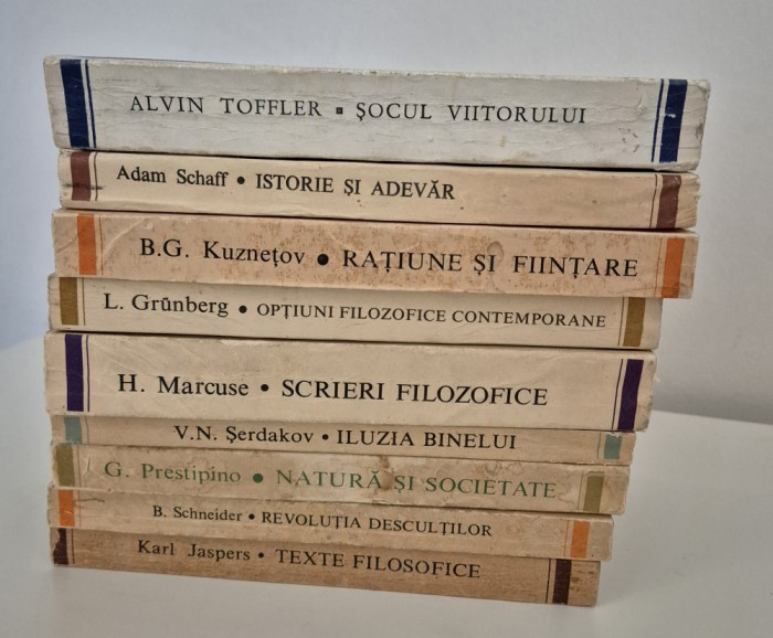 Set carti colectia Idei Contemporane Noua volume