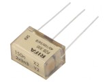 Condensator de H&acirc;rtie 150nF 275VAC 20mm THT PZB300