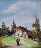 Nicolae Ambrozie (1931 &ndash; 2016) - In gradina