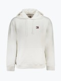 Cumpara ieftin Hanorac fără fermoar bărbați, Badge, DM0DM17988, Regular Fit, Alb, 2XL