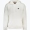 Hanorac fără fermoar bărbați, Badge, DM0DM17988, Regular Fit, Alb, 2XL