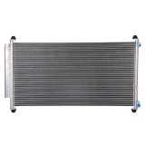 Condensator climatizare AC Honda Odyssey 10, motor: 3.5 V6, condenser cu integrat ed dryer, 785x440x16, Koyorad, miez si rezervor din aluminiu