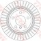 Disc frana BMW Seria 4 Cabriolet (F33, F83) (2013 - 2016) TRW DF6513S