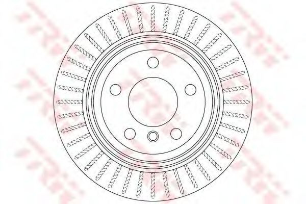 Disc frana BMW Seria 4 Cabriolet (F33, F83) (2013 - 2016) TRW DF6513S