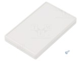Carcasă universală TEKO POCKET CARD 54x85mm, gri deschis, ABS