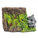 Ghiveci din ceramica buturuga cu iepure 20x30x23cm Zilan EXT 10398