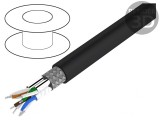Cablu ETHERLINE&reg; LAN 1000 S/FTP 4x2x23AWG Exterior Cu